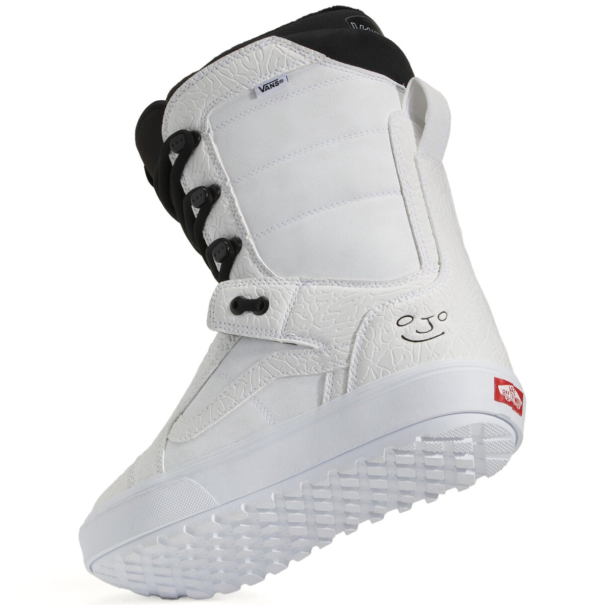 Vans Hi-Standard OG Snowboard Boots in Dillon Ojo White | Boardertown