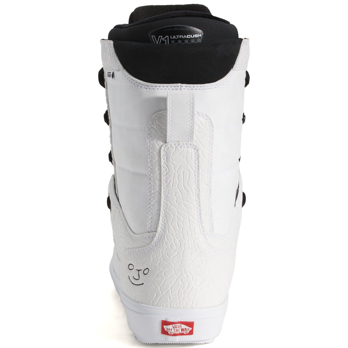 Vans Hi-Standard OG Snowboard Boots in Dillon Ojo White | Boardertown