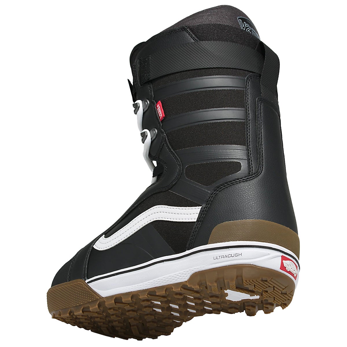 Vans Hi-Standard Pro Snowboard Boots in Black/White Boardertown