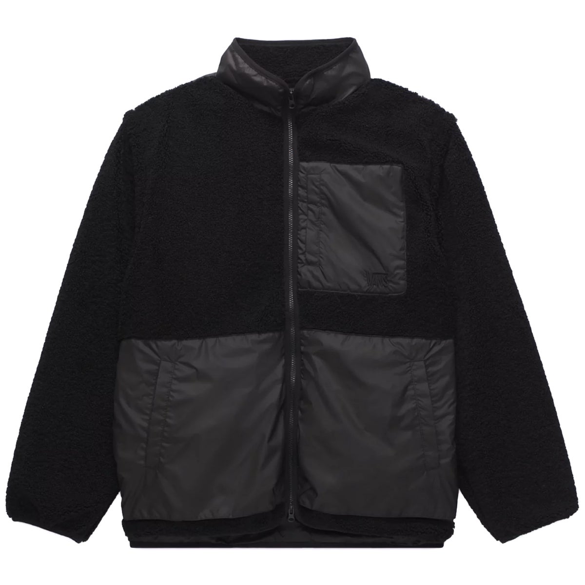 Vans MTE Navigate Highpile Jacket in Black | Boardertown US
