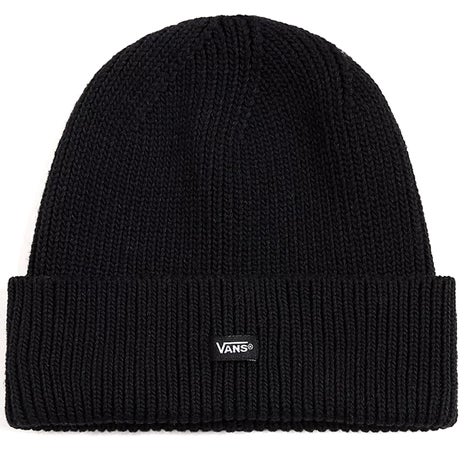 Vans Post Shallow Cuff Beanie in Black