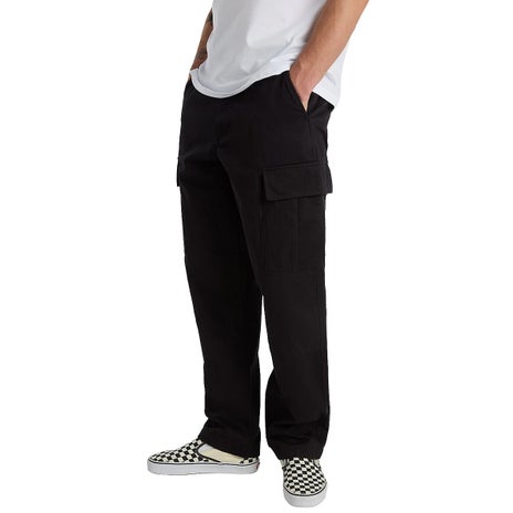 Vans Service Cargo Loose Tapered Pant in Black