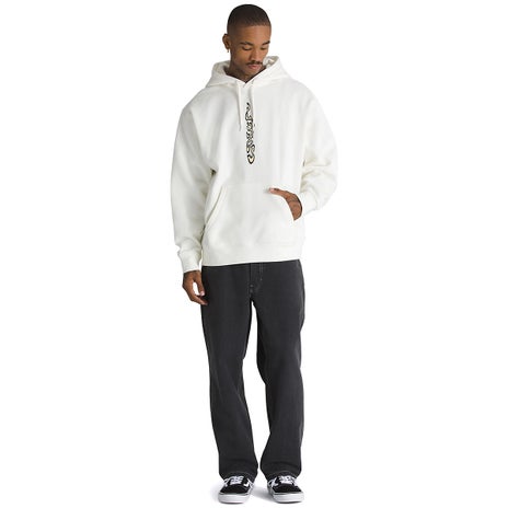 Vans Skate Blurb Pullover Hooded Fleece in Marshmallow