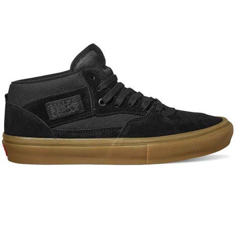 Vans Skate Half Cab Shoe in Black/Gum