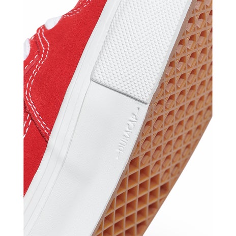 Vans Skate Half Cab Shoe in Red/White