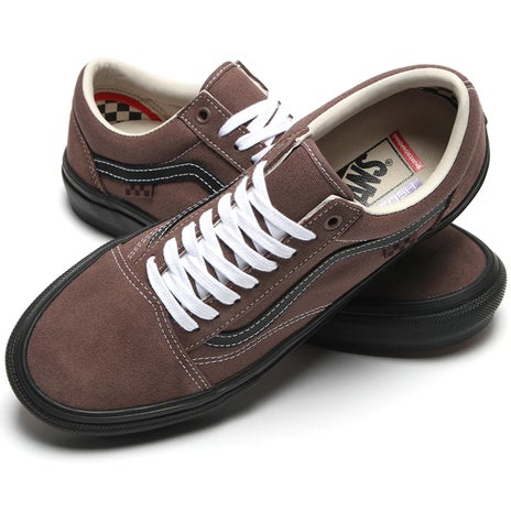 Vans Skate Old Skool Shoe in Taupe