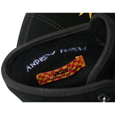 Vans X Andrew Allen Authentic High Shoe in Blackout