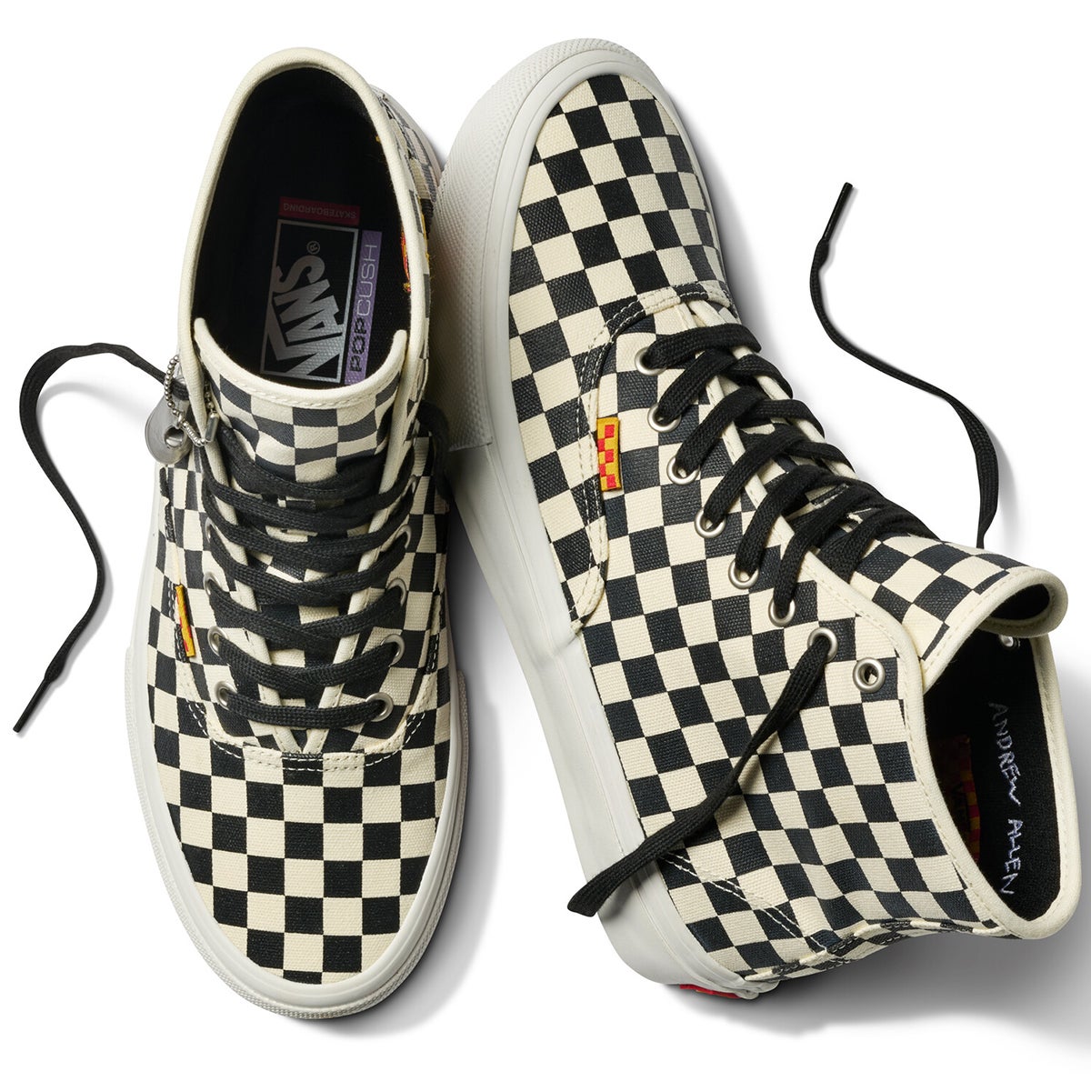 Sneakers Vans Av Classic High Checkerboard Vans Av Classic High