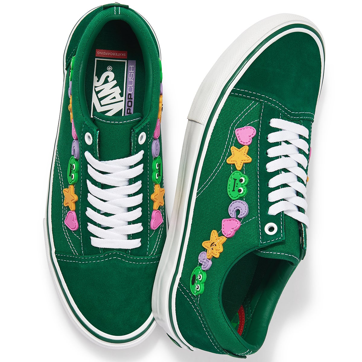 Vans X Frog Skate Old Skool in Green 
