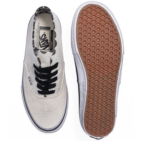 Vans X Monster Children Skate Authentic Mid Shoe in Monster Children Checkerboard