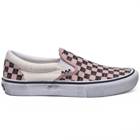 Vans X Monster Children Skate Slip-On Shoe in Monster Children Checkerboard