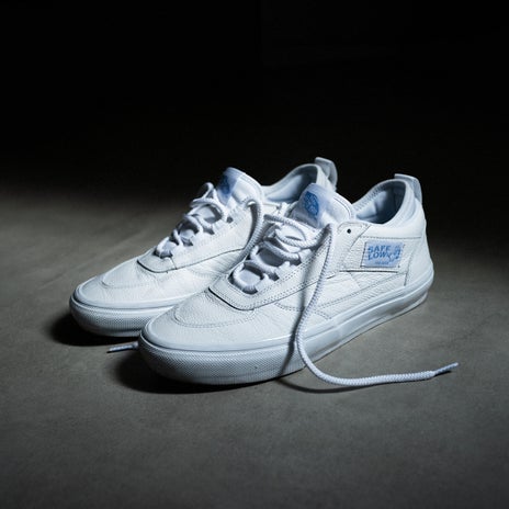 Vans X Rory Milanes Safe Low Shoe in Rory White Leather