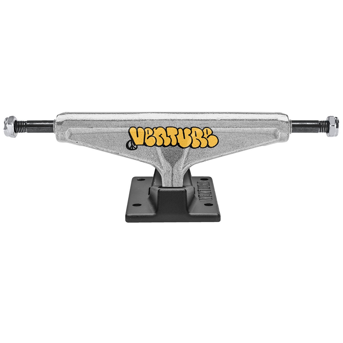 Venture Throw Team Skateboard Trucks in Polished/Black Boardertown