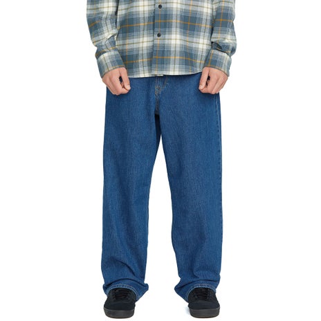 Volcom Billow Denim Pant in Bold Blue
