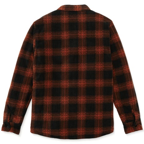 Volcom Bowered L/S Fleece in Burnt Sienna