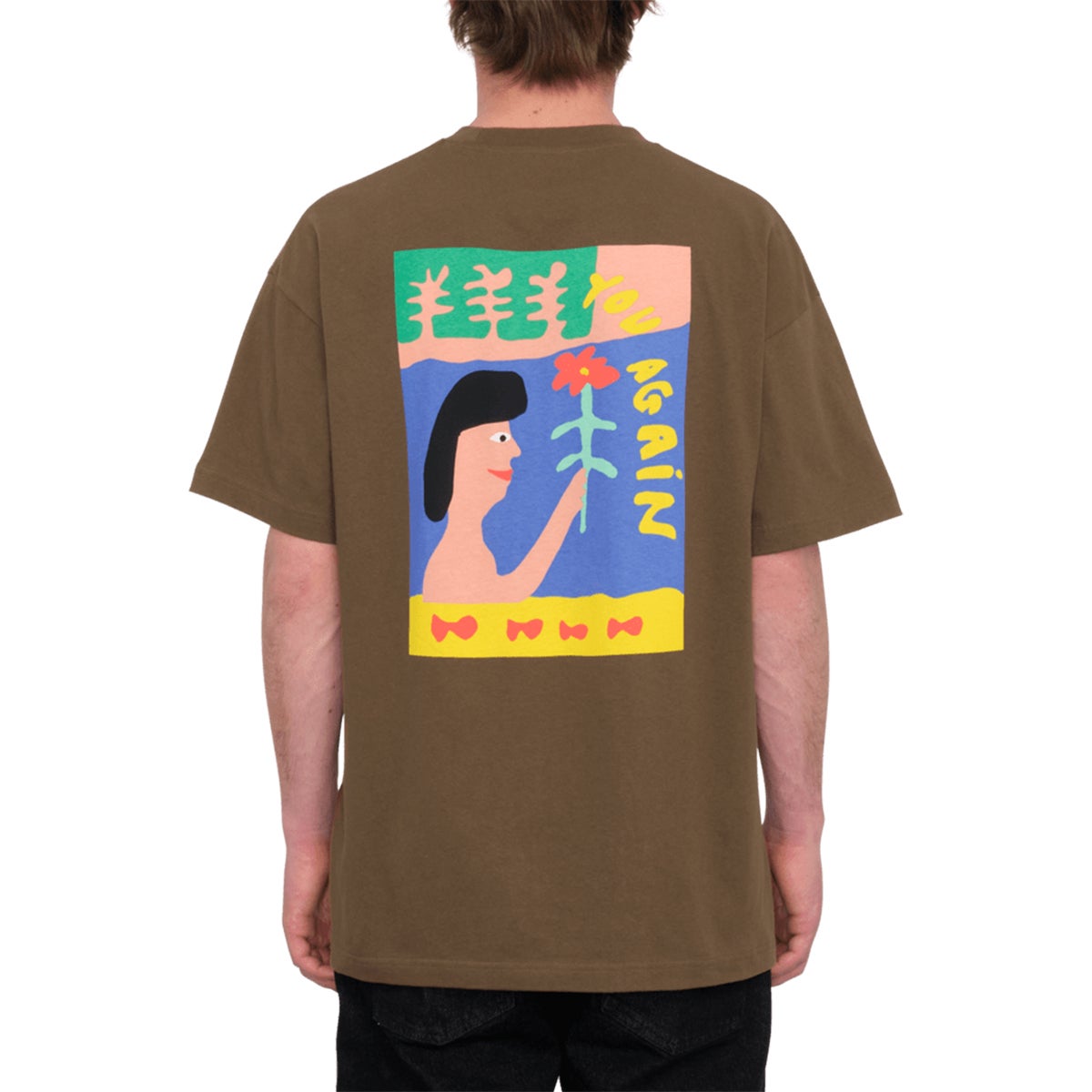 Volcom FA Arthur Longo 1 Loose Tee in Dark Earth | Boardertown