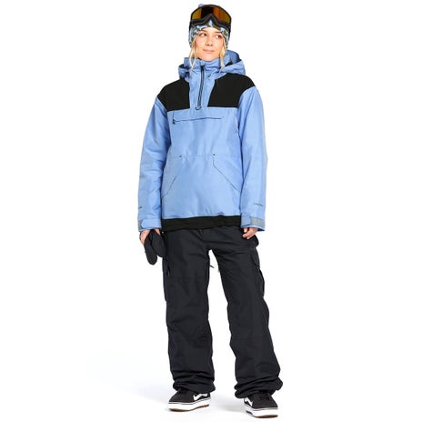 Volcom Fern Insulated Gore Pullover in Crystal Blue