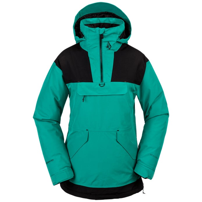 Volcom Fern Insulated Gore Pullover in Vibrant Green