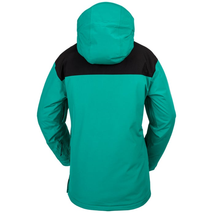 Volcom Fern Insulated Gore Pullover in Vibrant Green