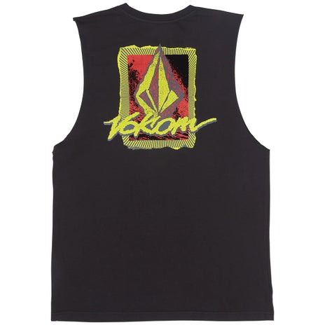 Volcom Frothy Postcard Muscle in Black