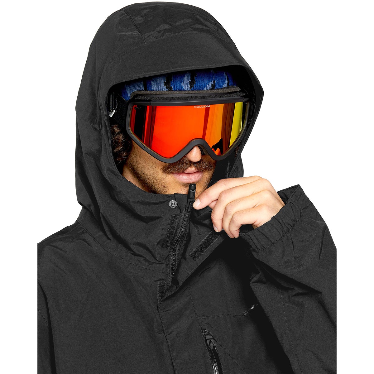Volcom L Gore-Tex Jacket in Black | Boardertown