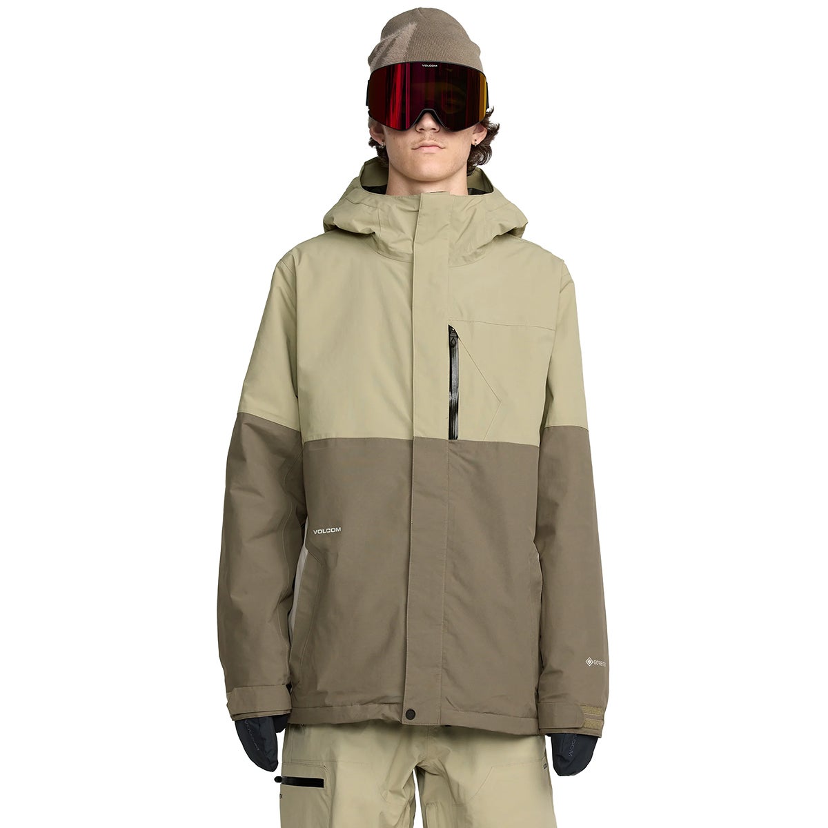 VOLCOM GORE-TEX 迷彩ジャケット Volcom L Gore-Tex Jacket in Moss Green | Boardertown
