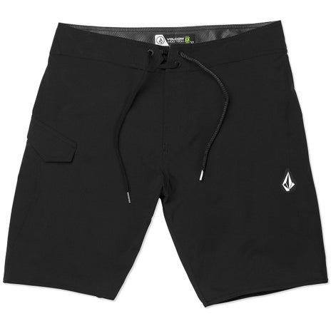 Volcom Lido Solid Mod 20 Short in Black