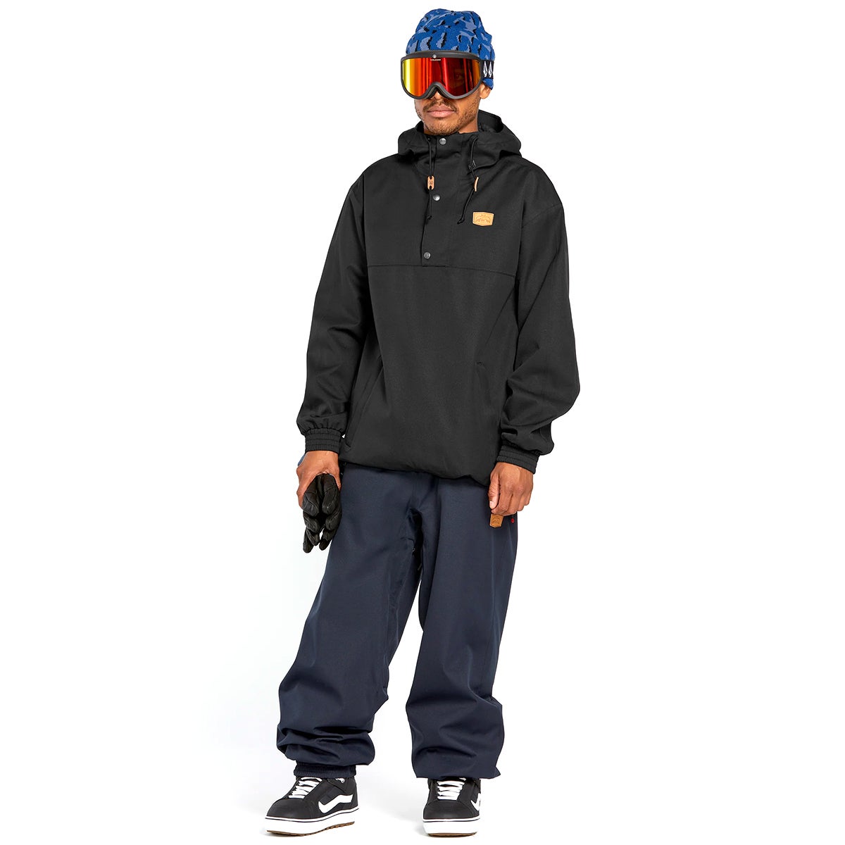 Volcom Longo 20K Pullover in Black | Boardertown