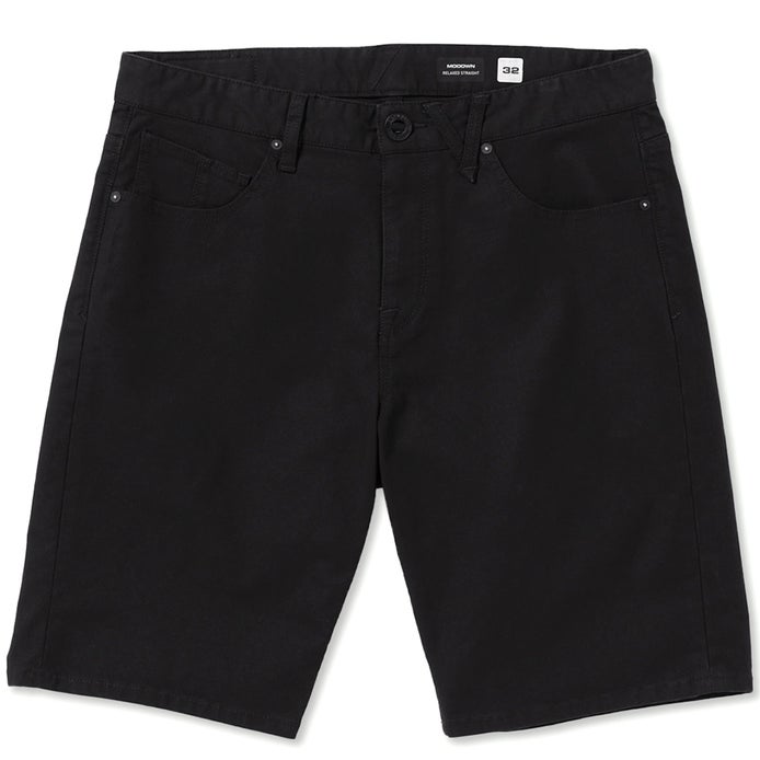 Volcom Modown Canvas 5 Pocket Short in Black