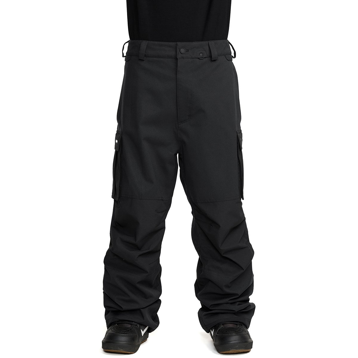 新品Volcom MEN'S NWRK BAGGY PANTS - BLACK Volcom Nwrk Baggy Pant in Black | Boardertown