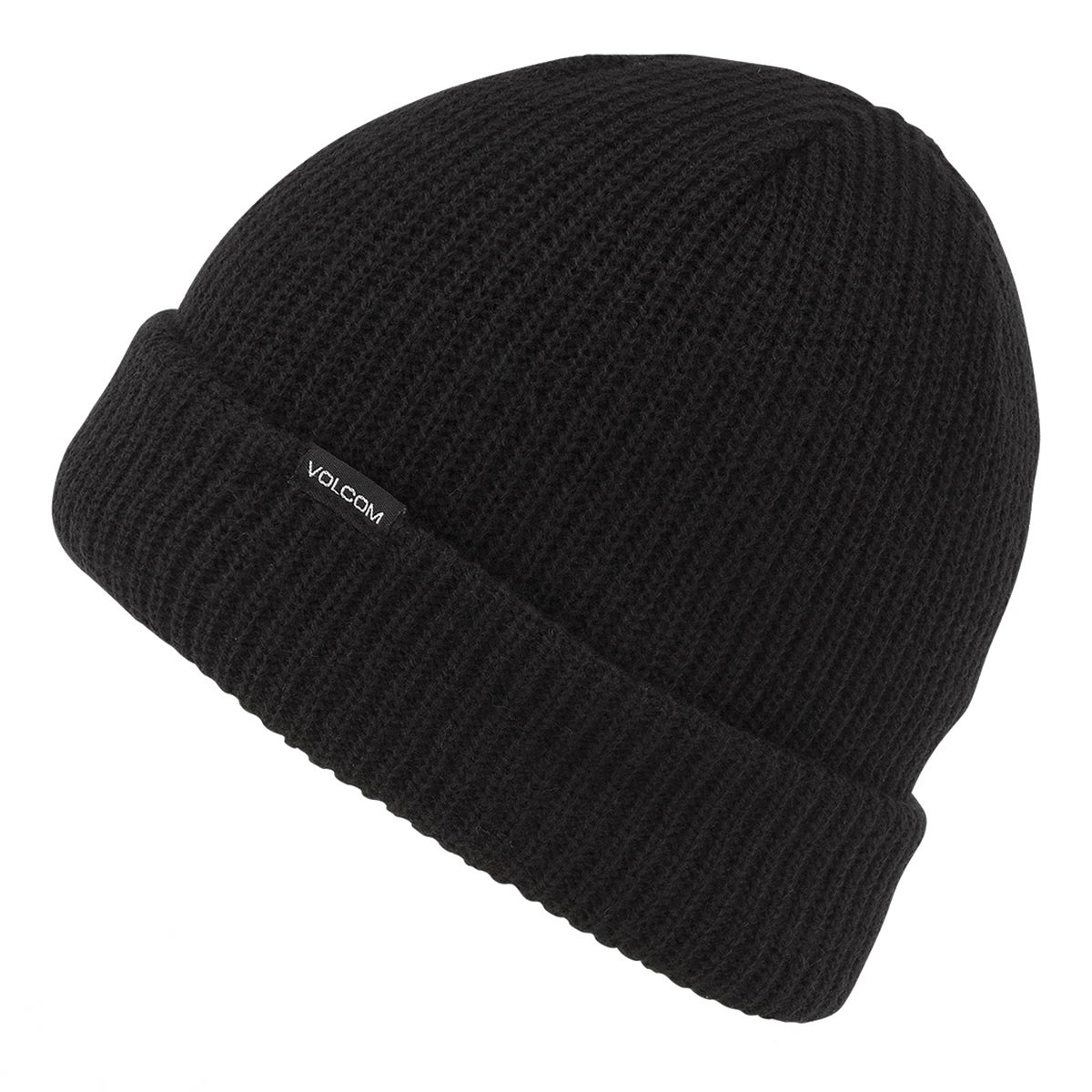 Volcom Polar Lined Beanie in Black 