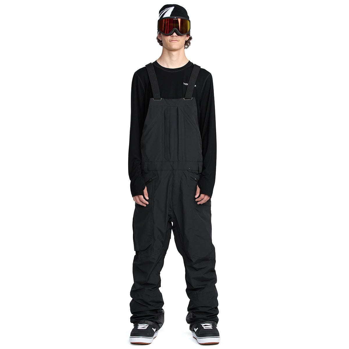 Volcom Rain Gore-Tex Bib Overall in Black | Boardertown US