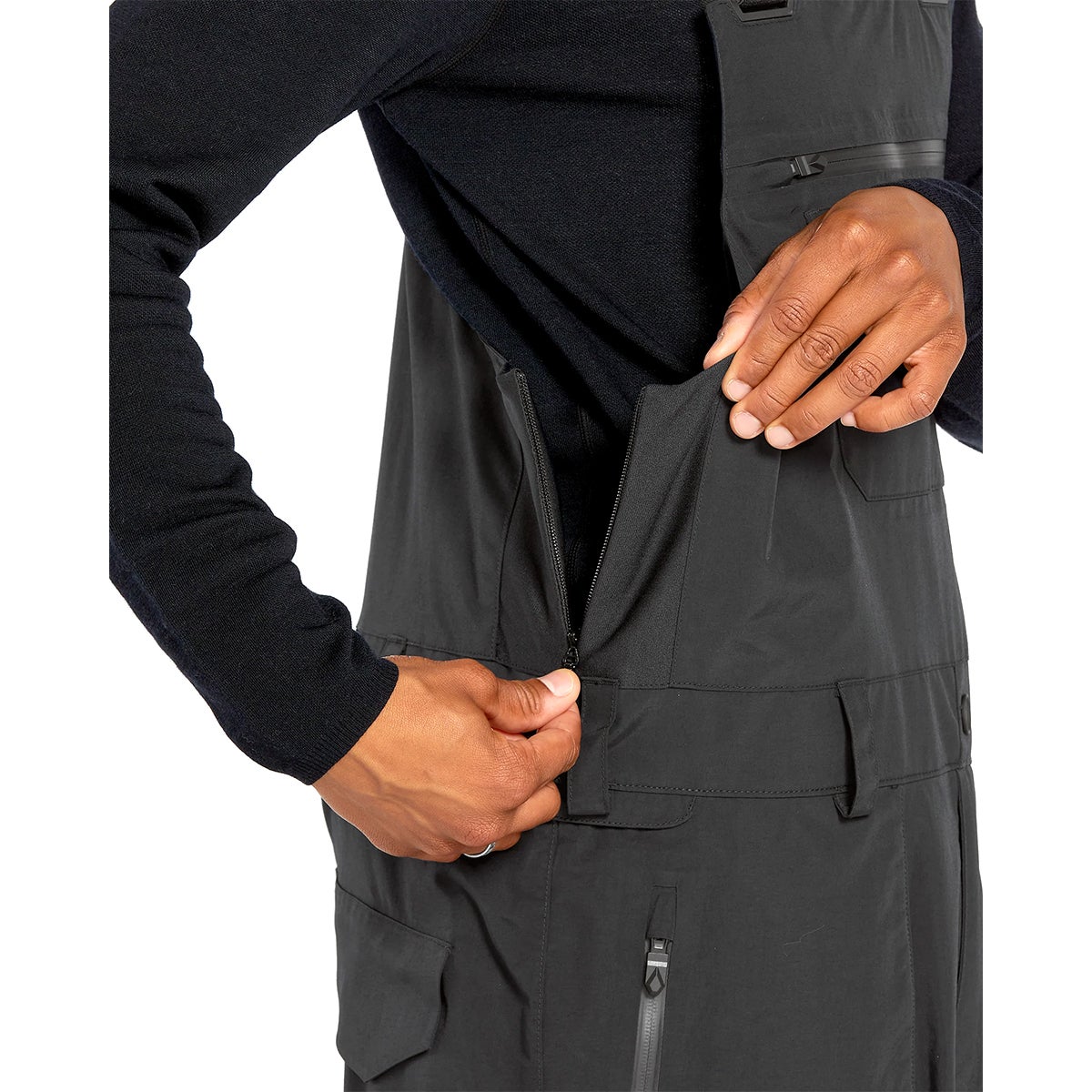 Volcom Rain Gore-Tex Bib Overall in Black | Boardertown US