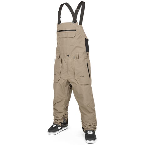 Volcom Rain Gore-Tex Bib Overall in Chestnut Brown