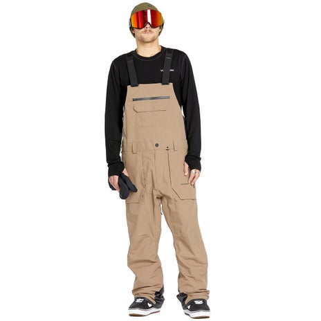 Volcom Rain Gore-Tex Bib Overall in Chestnut Brown
