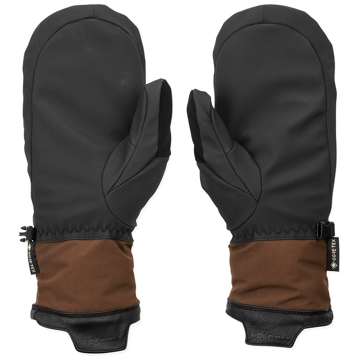 Volcom Stay Dry Gore-Tex Mitt in Brown | Boardertown US