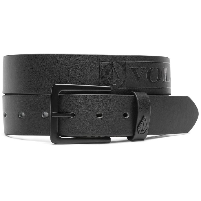 Volcom Stone Bar PU Belt in Black