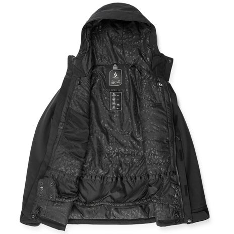 Volcom Stoney Shadow Insulated Jacket in Black