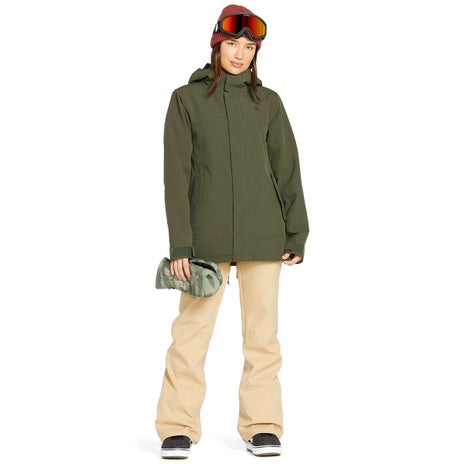 Volcom Stoney Shadow Insulated Jacket in Ivy