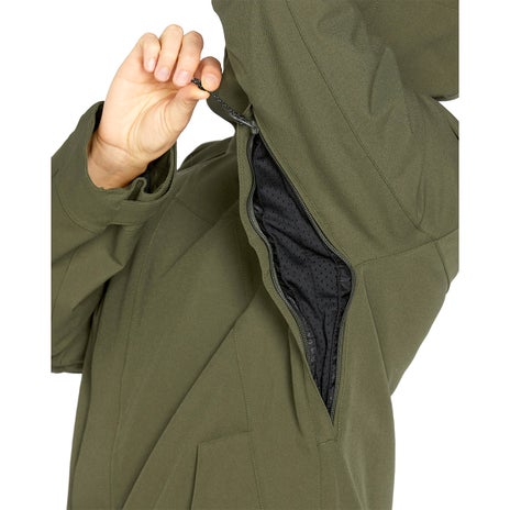 Volcom Stoney Shadow Insulated Jacket in Ivy