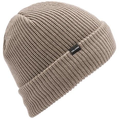Volcom Sweep Lined Beanie in Chestnut Brown