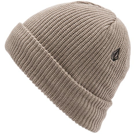 Volcom Sweep Lined Beanie in Chestnut Brown