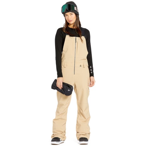 Volcom Swift Bib Overall in Sand