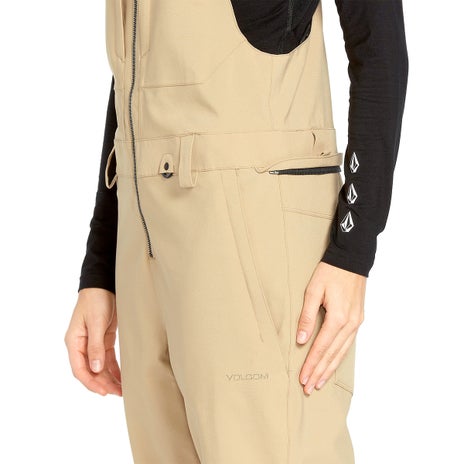 Volcom Swift Bib Overall in Sand