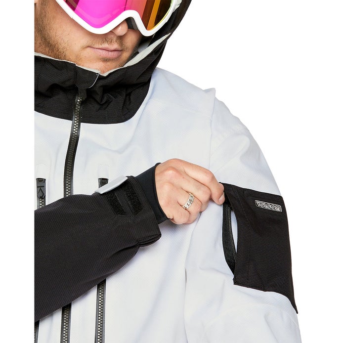 Volcom V.Co Wfo Jacket in White Camo