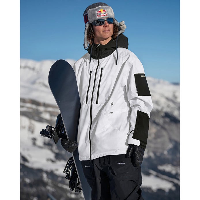 Volcom V.Co Wfo Jacket in White Camo