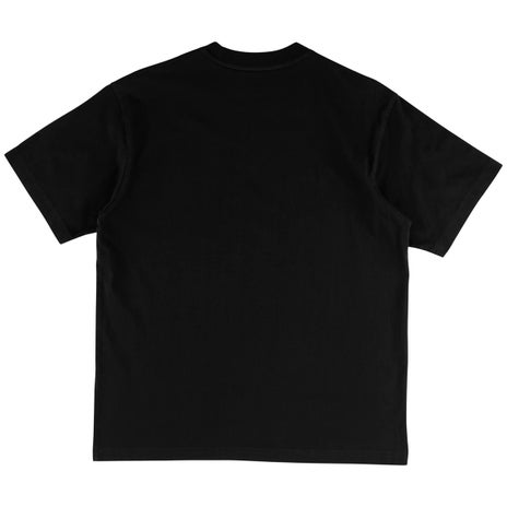 Welcome Vamp Core S/S Garment Dyed Knit Tee in Black