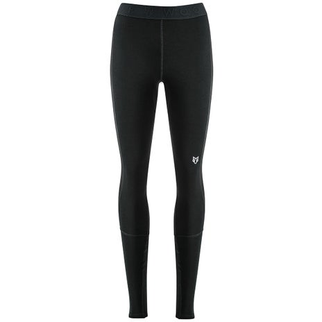 Woolf Nibbi Womens Performance Base Layer Pants in Black