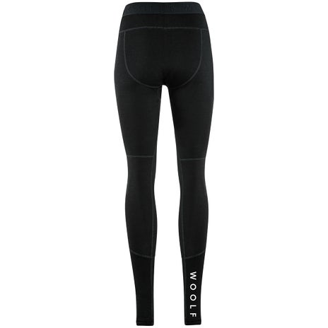 Woolf Svarthetta Performance Base Layer Pants in Black
