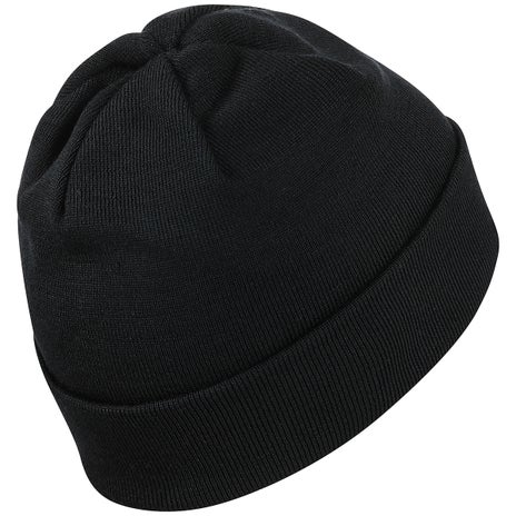 Woolf Totten Merino Beanie in Black